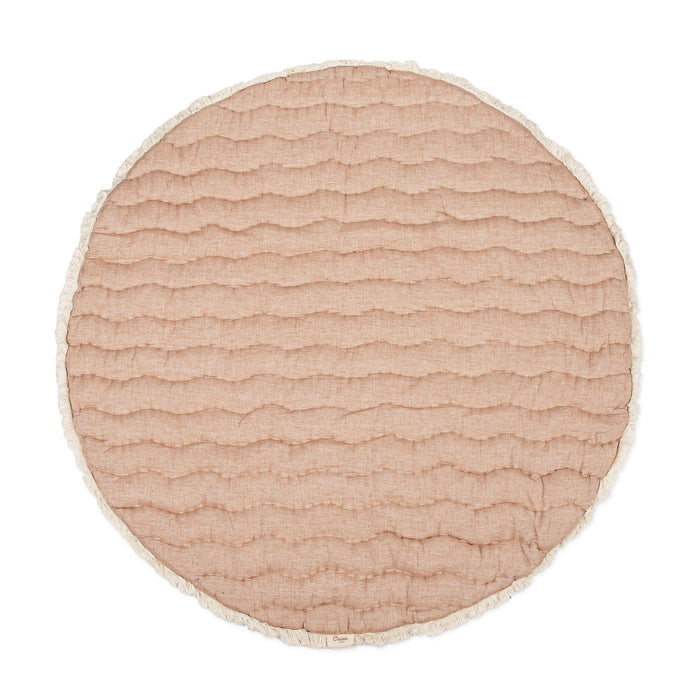 Crane Baby - Quilted Playmat - Ezra-Play Gyms + Play Mats-Posh Baby