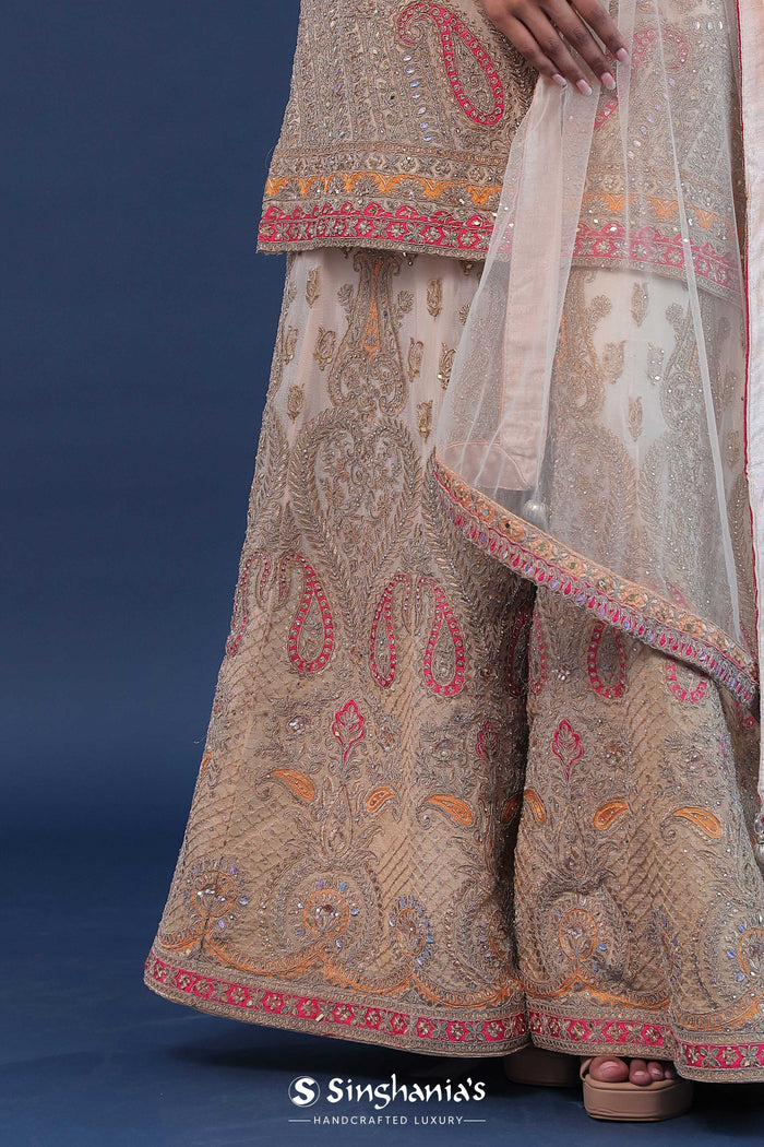 Cream Kurta Set
