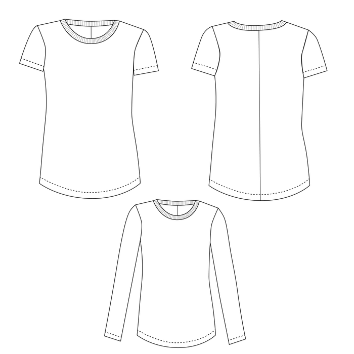 crew tee : SS01