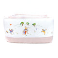 Crib Bumper Monkey Business Beige Trim