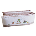 Crib Bumper On Safari Beige Trim