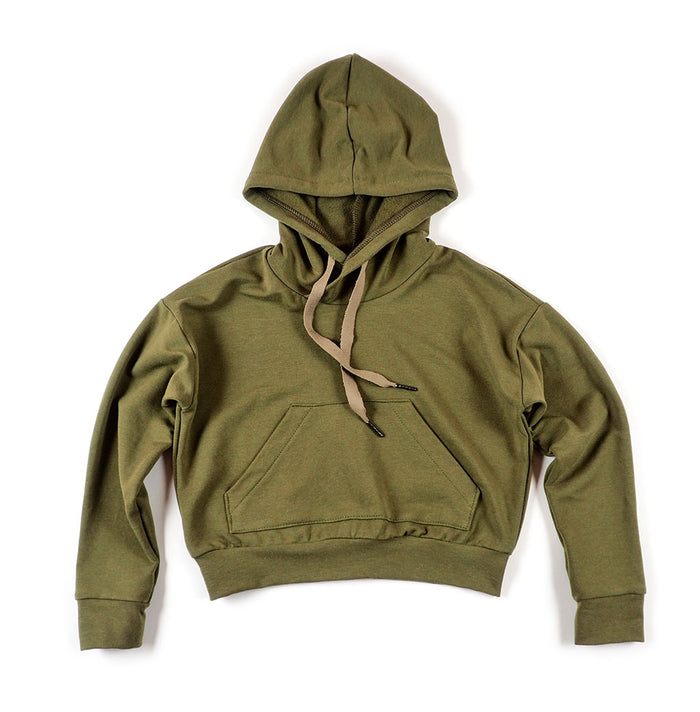 cropped hoodie : K022