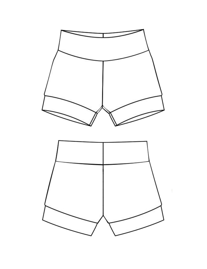 cuff shorts : 23