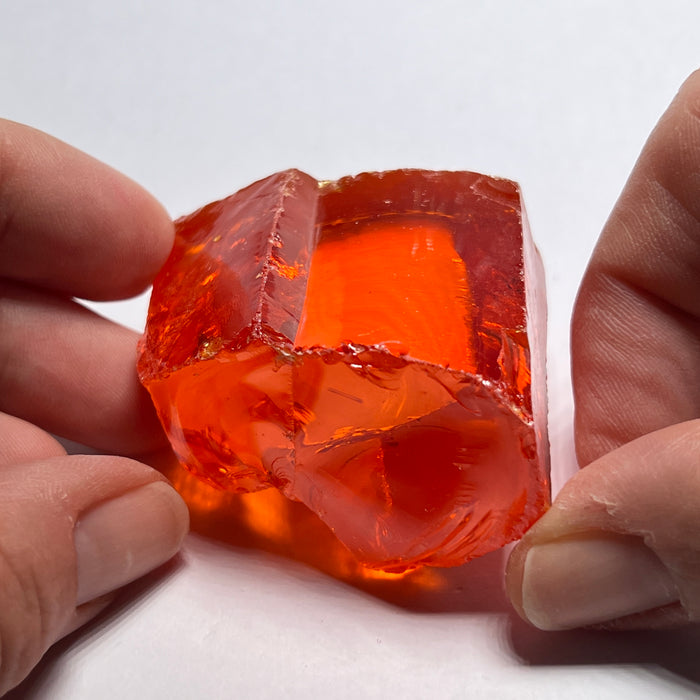 Dark Papaya Cubic Zirconia