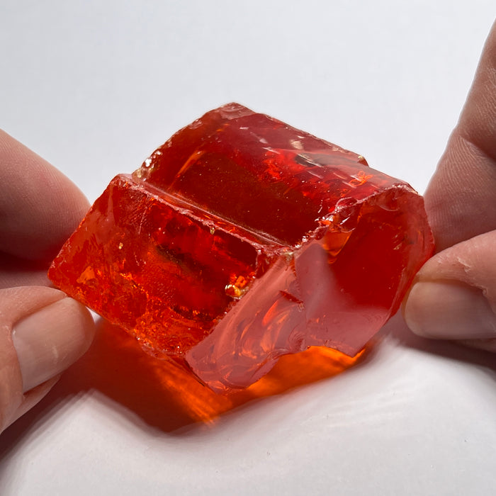 Dark Papaya Cubic Zirconia