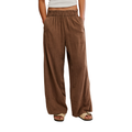 Day's End Linen Pull-On in Espresso - Madison's Niche