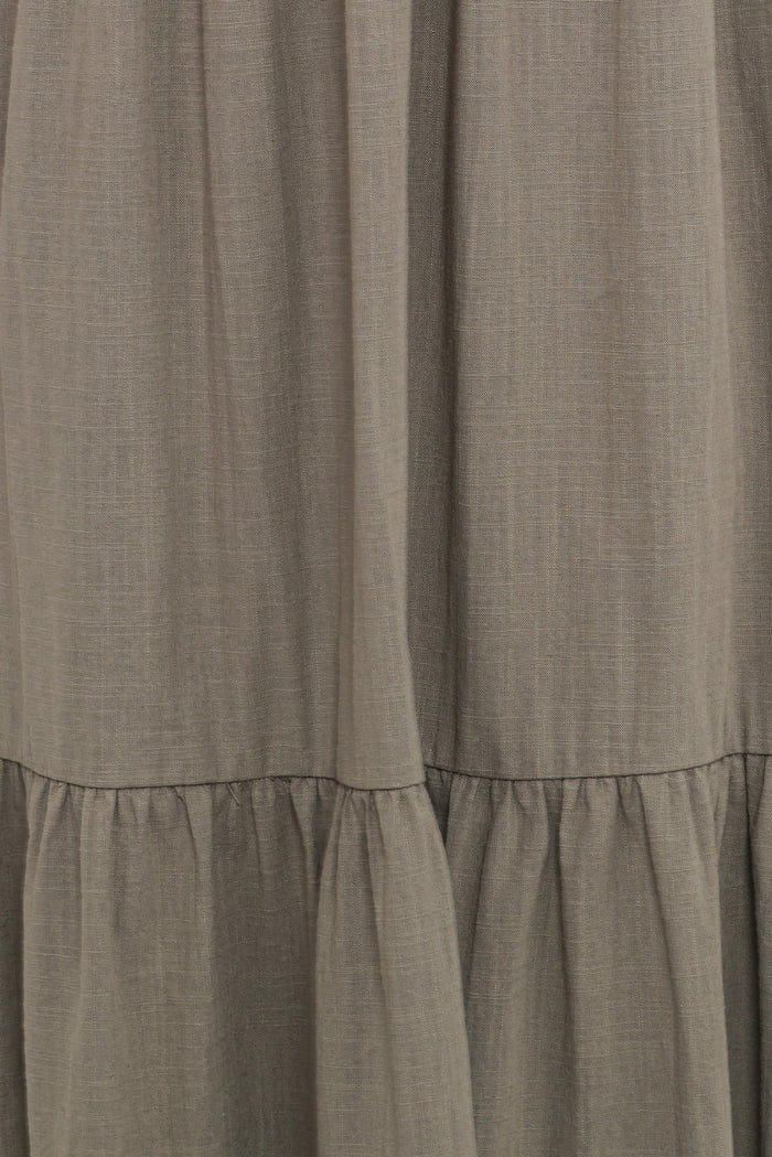 Petal and Pup USA DRESSES Deloria Maxi Dress - Olive