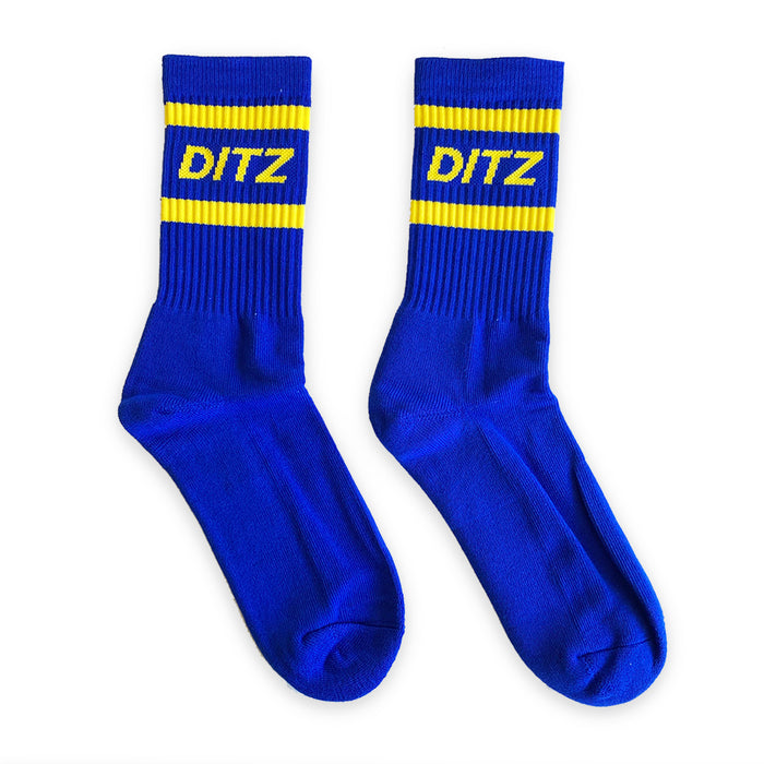 DITZ Blue Socks - Bingo Merch