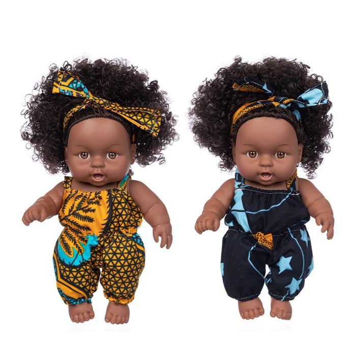 Doll: Black Mini size 8 inch. (Free Shipping)