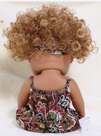 Doll: Sweet Cinnamon Black Baby Girl. Yes, Red Hair. (Free Shipping)