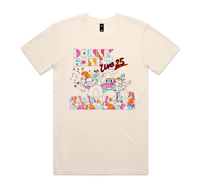 Donny Benét Tour 2025 T-Shirt - Bingo Merch