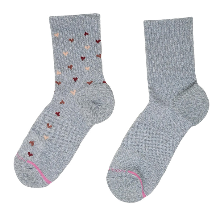 Dr. Motion Women's Mid-Crew Compression Socks 2 Pack