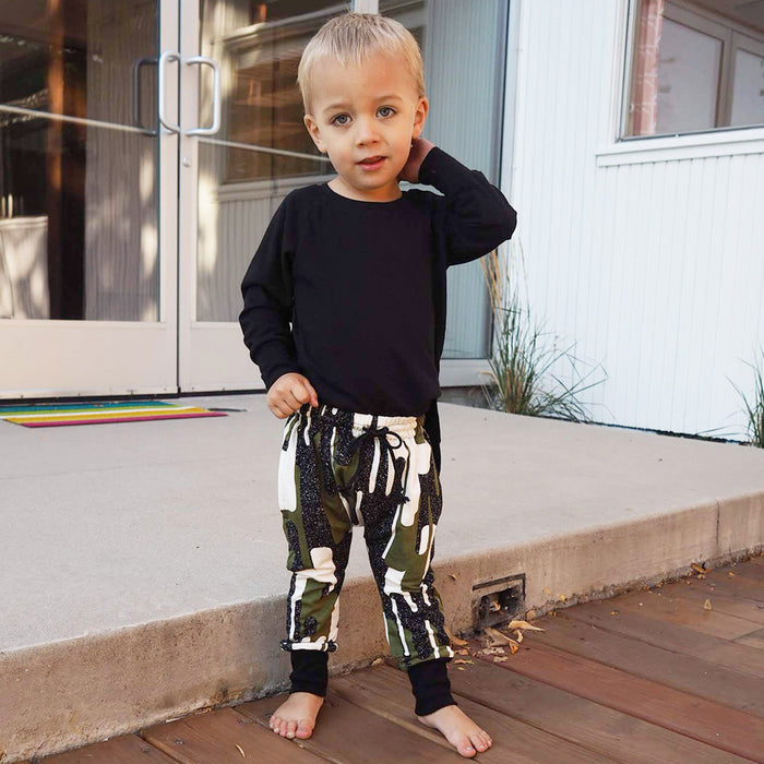 drop track pants : 54