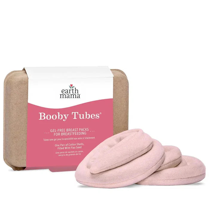Earth Mama Organics - Booby Tubes - Gel-free Breast Packs For Breastfeeding-Just For Mom-Posh Baby