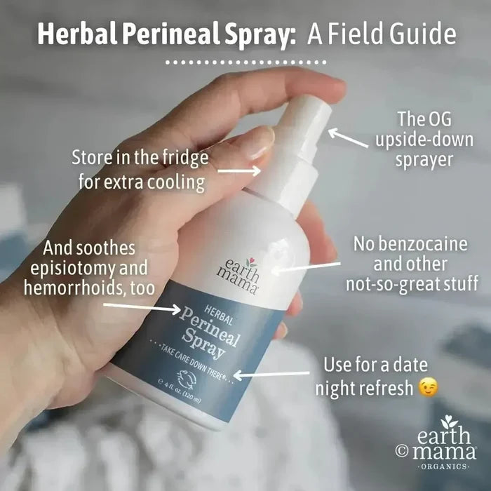 Earth Mama Organics - Herbal Perineal Spray-Just For Mom-Posh Baby