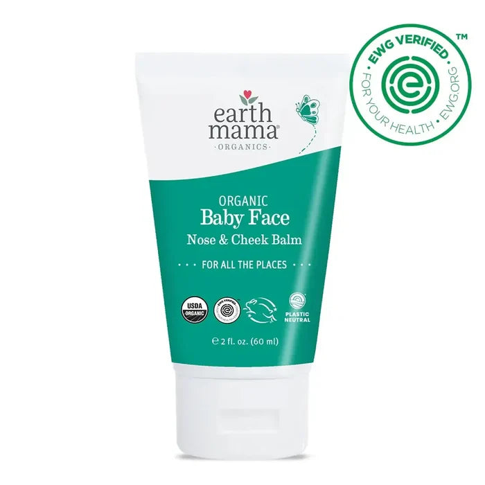 Earth Mama Organics - Organic Face Nose & Cheek Balm-Skin Care-Posh Baby