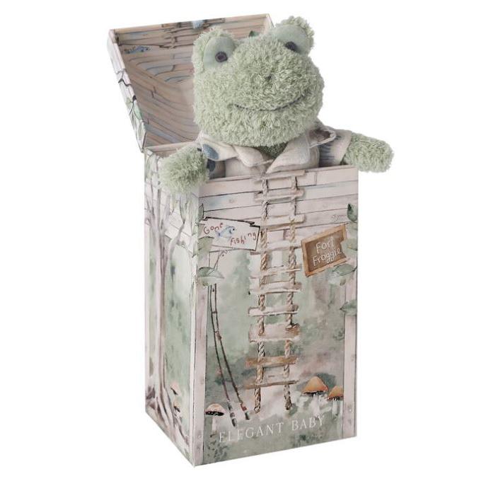 Elegant Baby - Boxed Plush Toy - Pond Frog-Plush-Posh Baby