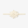 Elegant Baby - Headband - Pearl Snowflake-Hair Accessories-0-12M-Posh Baby