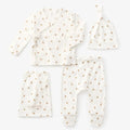 Elegant Baby - Organic Pointelle Take Me Home Set - Forest Mushroom-Sets-Preemie-Posh Baby