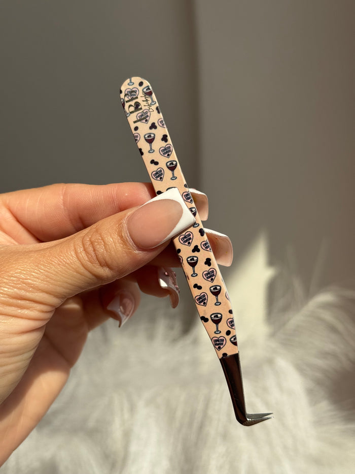 Espresso Martini 90° tweezer ￼