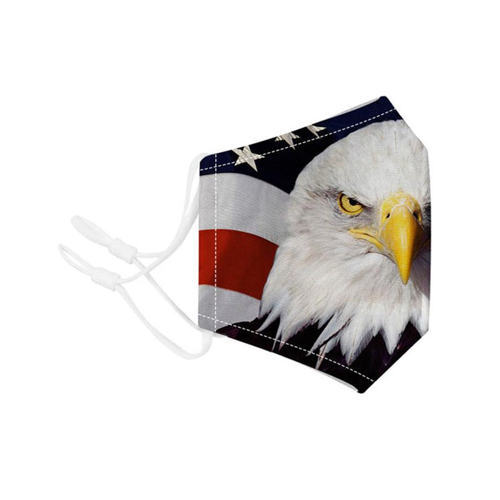 Face Mask: Designer Eagle Design (Free Shipping)
