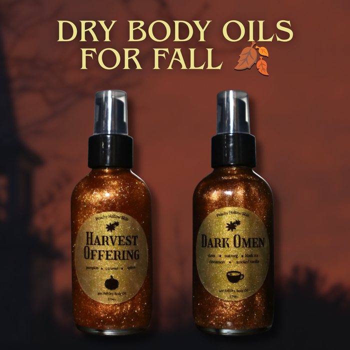 Fall Scented Body Oils - The Hollow Harvest - LIMITED EDITION