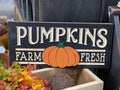 Farm Fresh Pumpkins Sign
