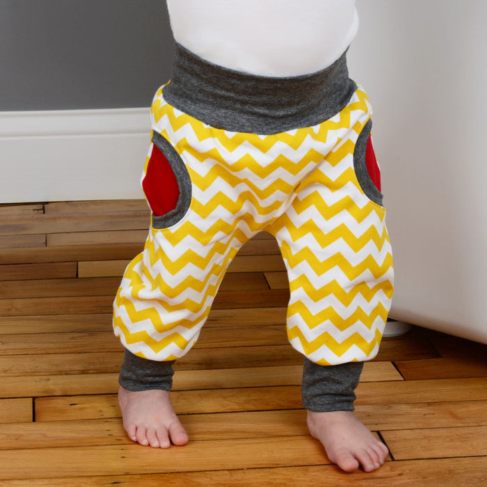 faux-pocket pants : 6