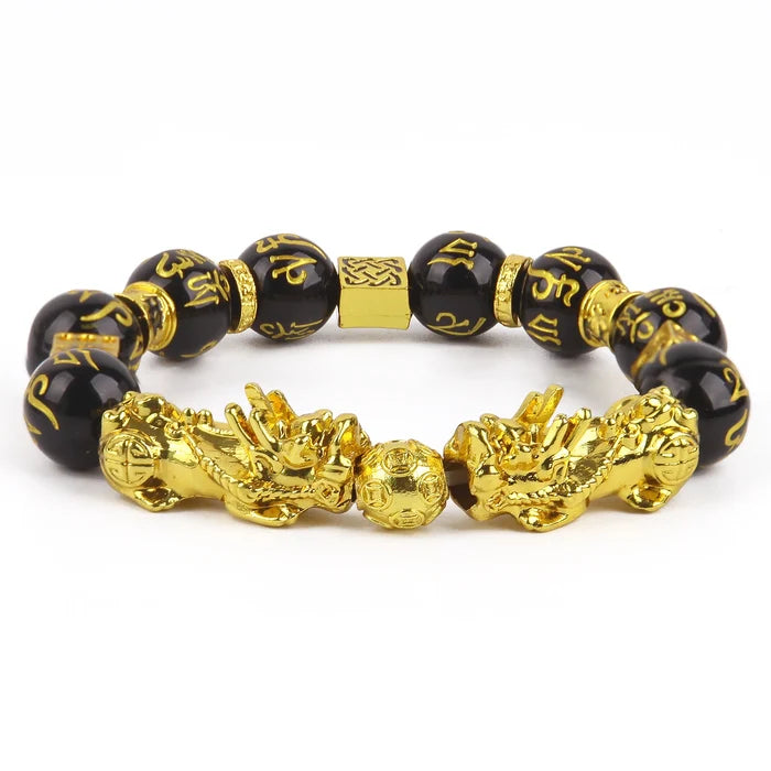 Feng Shui Wealth Bracelet for Good Luck, Protection and Balance.