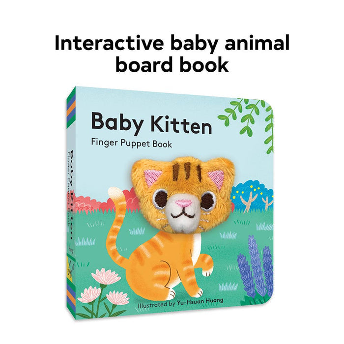 Finger Puppet Book - Baby Kitten-Books-Posh Baby