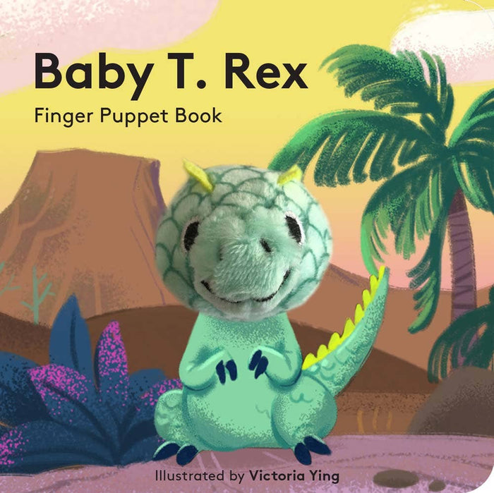 Finger Puppet Book - Baby T. Rex-Books-Posh Baby
