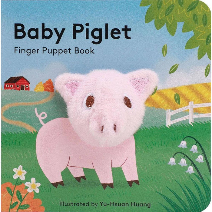 Finger Puppet Book - Baby Piglet-Books-Posh Baby