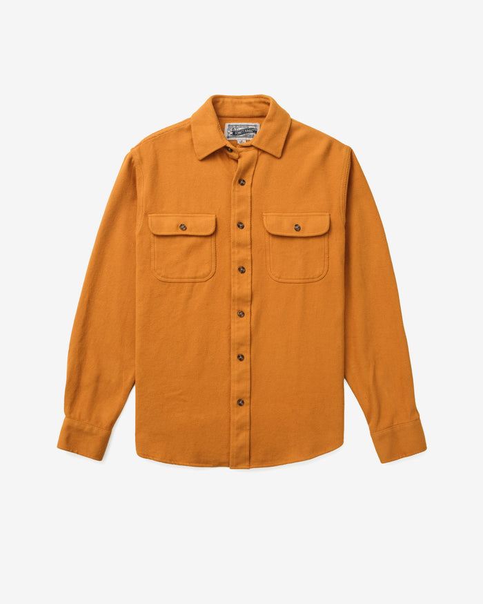 Flannel Work Shirt - Gold
