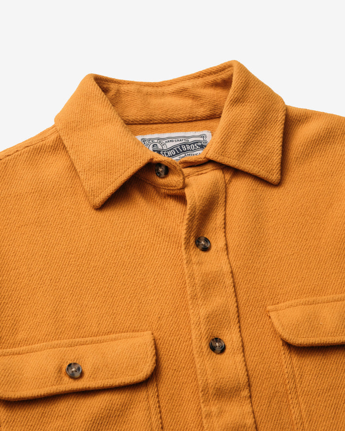 Flannel Work Shirt - Gold