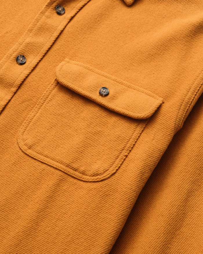 Flannel Work Shirt - Gold