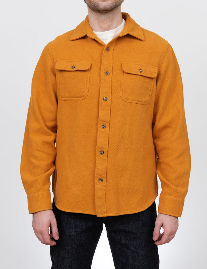 Flannel Work Shirt - Gold