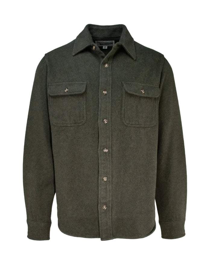 Flannel Work Shirt - Olive