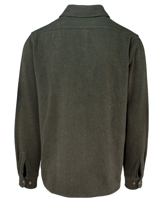 Flannel Work Shirt - Olive