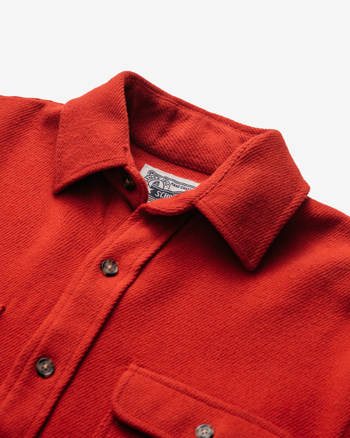 Flannel Work Shirt - Red