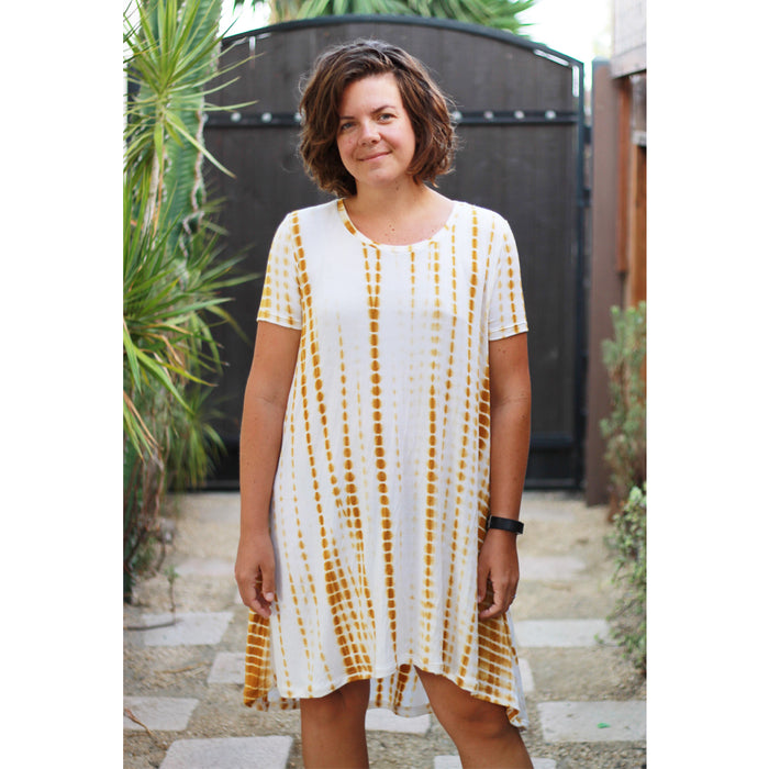 flare t-shirt dress : SS13