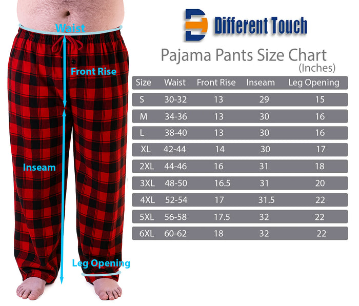 Fleece Pajama Lounge Pants | Men’s Big & Tall (3 Pack)