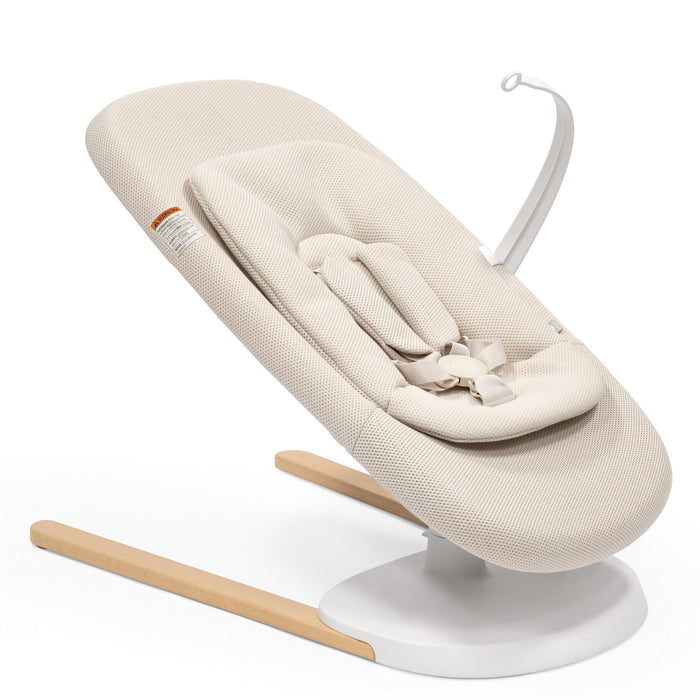 FLOOR MODEL - Stokke - Yoga Bouncer - Light Sand-FLOOR MODELS (OFFLINE)-Posh Baby