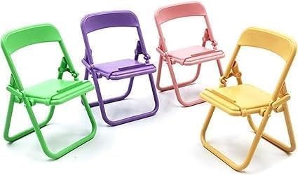 Folding Chair Card Holder Display Miniature. 4 PACK.