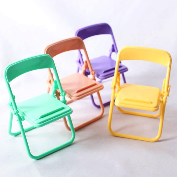 Folding Chair Card Holder Display Miniature. 4 PACK.