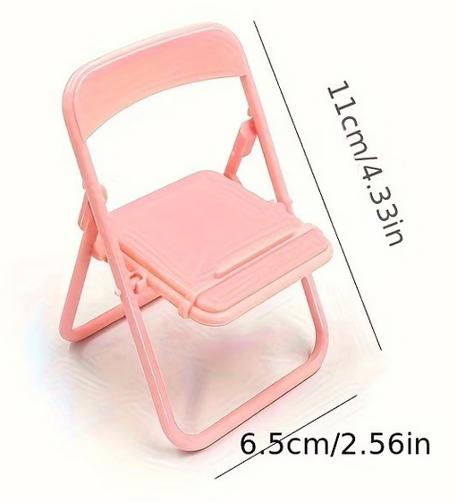 Folding Chair Card Holder Display Miniature. 4 PACK.