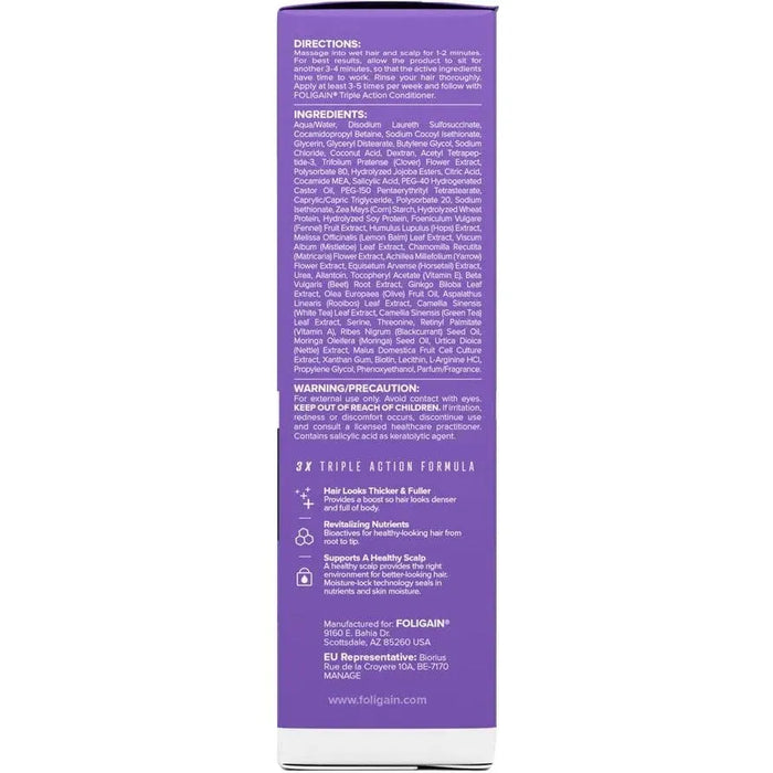 Foligain hair loss shampoo women (236 ml) - Hairgivers