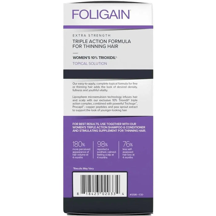 Foligain lotion women (10% Trioxidil) - Hairgivers