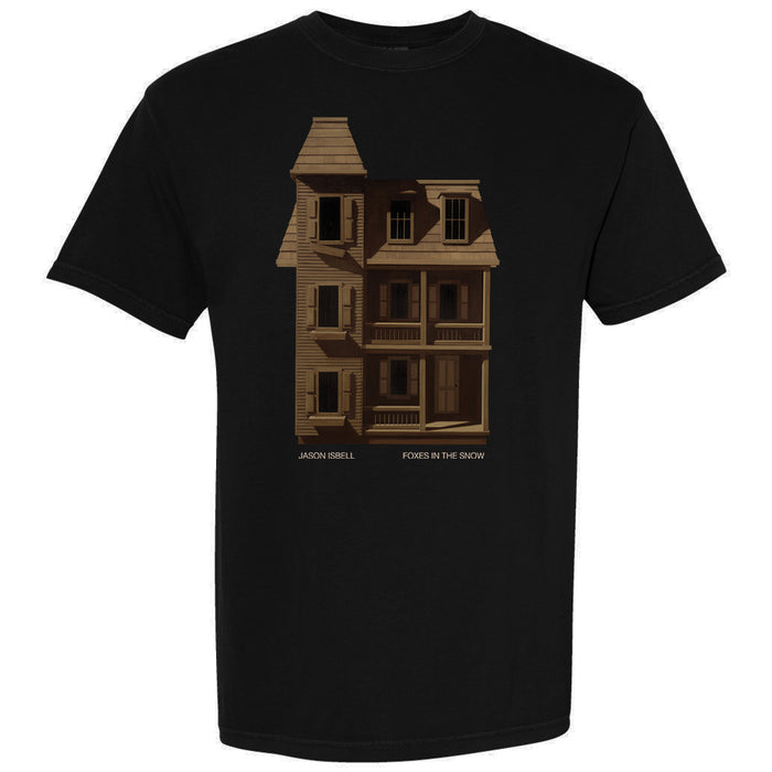 Foxes In The Snow T-Shirt - Bingo Merch