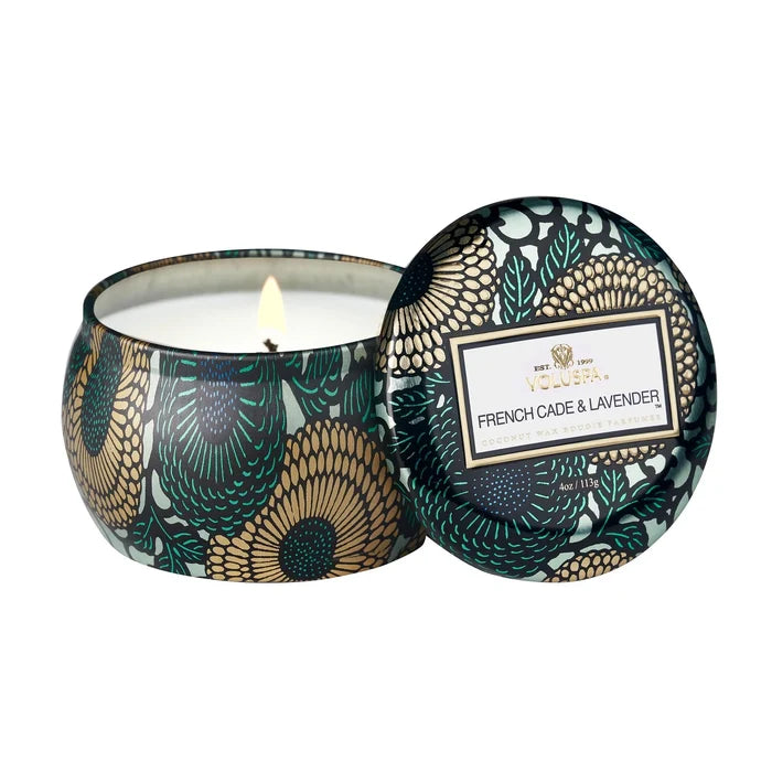 French Cade Lavender Mini Tin Candle - Madison's Niche