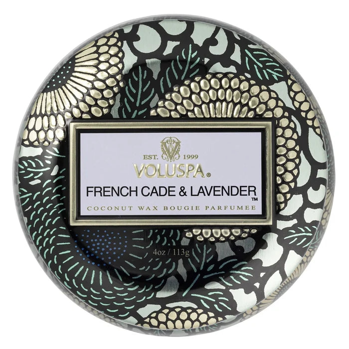 French Cade Lavender Mini Tin Candle - Madison's Niche